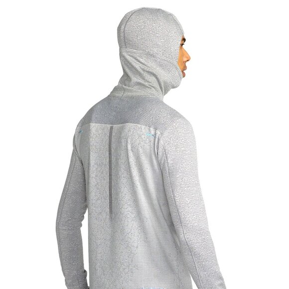 $140 NIKE THERMA-FIT ADV RUN DIVISION PINNACLE RUNNING HOODIE SNOOD DQ6524-010 S - Picture 2 of 9